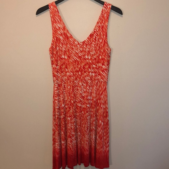 Athleta orange/white dress - Picture 4 of 8